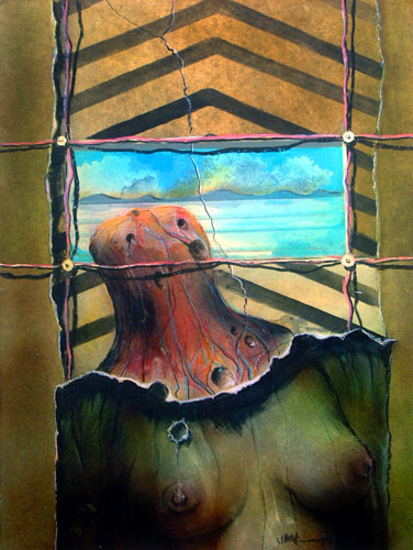 Zur&uuml;ck - Back - En arri&egrave;re: Bilder - Paintings - Peintures
