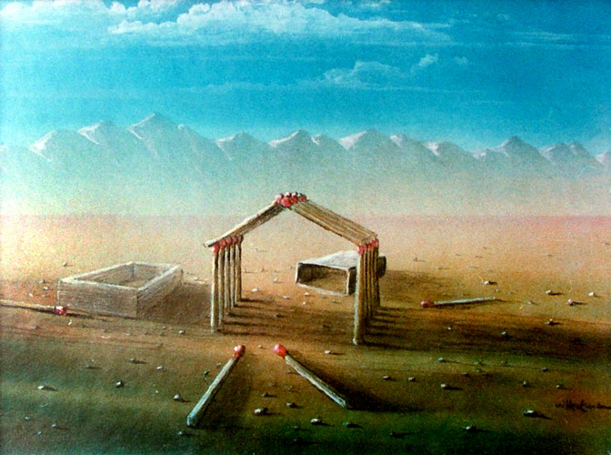 Zur&uuml;ck - Back - En arri&egrave;re: Bilder - Paintings - Peintures