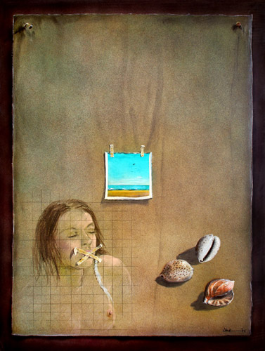 Zur&uuml;ck - Back - En arri&egrave;re: Bilder - Paintings - Peintures
