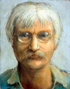 Selbstportrait W. Heckmann 1985