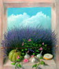 Vergrößern - Enlarge - Agrandir: Lavendelausblickbild ©