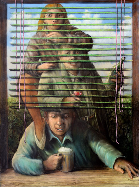 Zur&uuml;ck - Back - En arri&egrave;re: Bilder - Paintings - Peintures