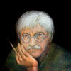 Vergr&ouml;&szlig;ern - Enlarge - Agrandir: Selbstportrait mit Pinsel &copy;