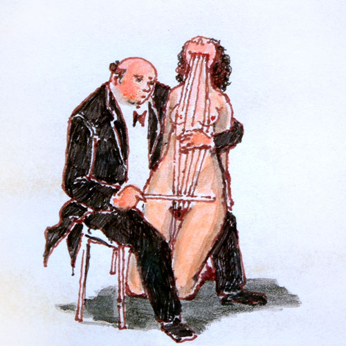 Zurück - Back - En arrière:  Cartoon