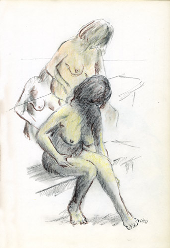 Zurück - Back - En arrière: Zeichnungen -  Drawings - Dessines 